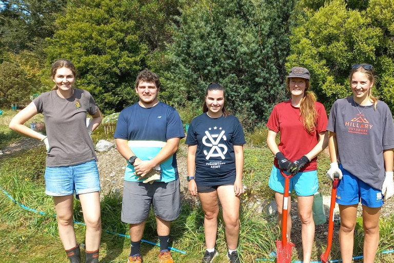student volunteer army arboretum
