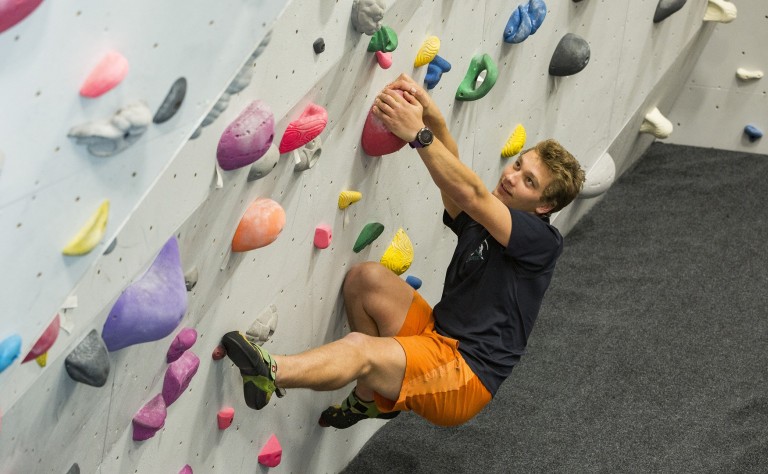 LU Gym Bouldering Wall Photoshoot June 2021 22