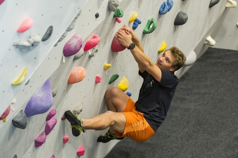 LU Gym Bouldering Wall Photoshoot June 2021 22