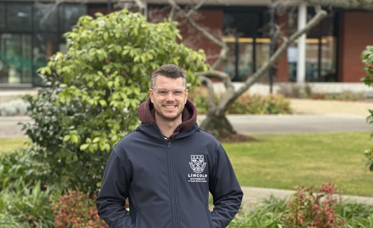 Lincoln University's Dr Ben Wright